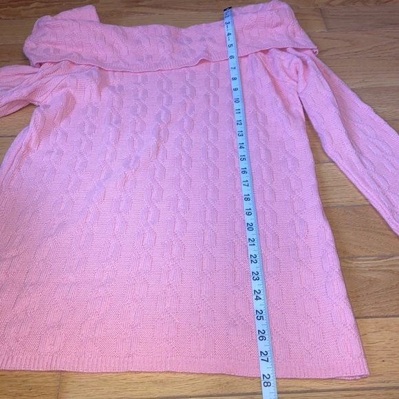Vintage sweater Pink 3/4 Sleeve - Picture 6 of 6